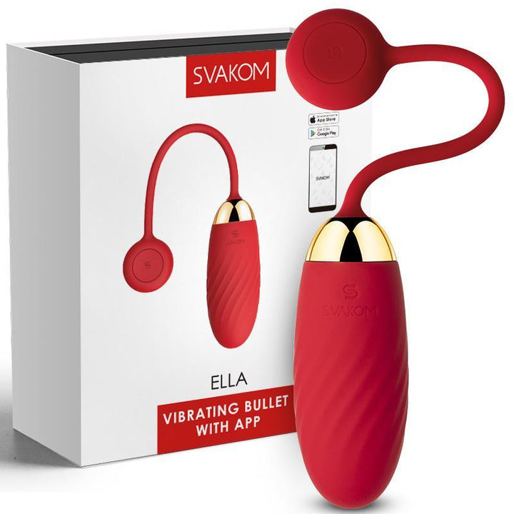 SVAKOM Ella Mobile-Controlled Wearable Egg Vibrator - Jiumii Adult Store