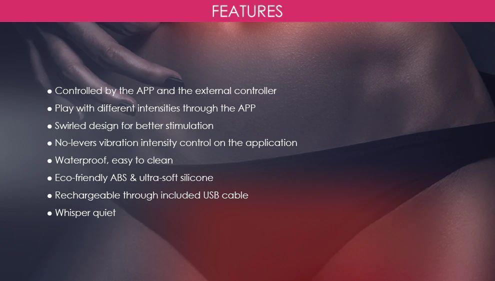 SVAKOM Ella Mobile-Controlled Wearable Egg Vibrator - Jiumii Adult Store