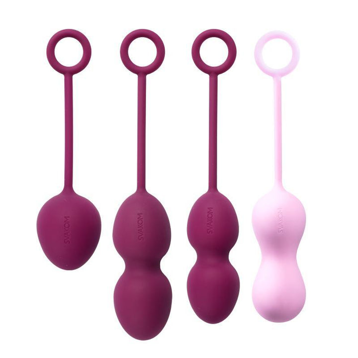 SVAKOM Nova Plus Silicone Kegel Ball Set - Jiumii Adult Store