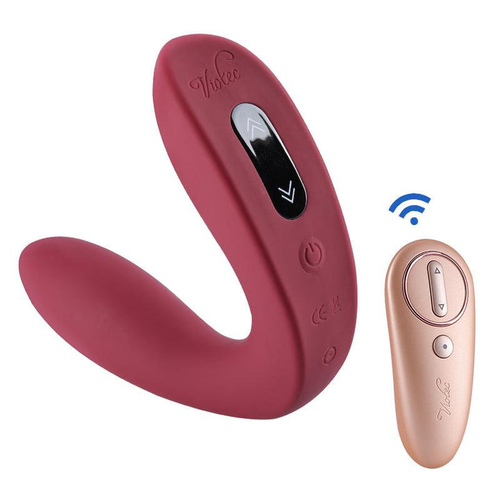 VIOTEC Hercules Remote Control Wearable Couples Vibrator with Touch Panel - Jiumii Adult Store