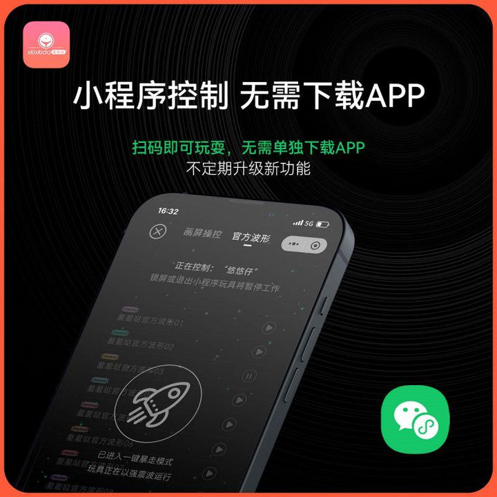 XIUXIUDA APP Control Egg Vibrator AI Wearable Bullet - Jiumii Adult Store