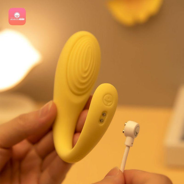 XIUXIUDA Dual Vibrating APP Control Wearable Egg Vibrator Bullet - Jiumii Adult Store